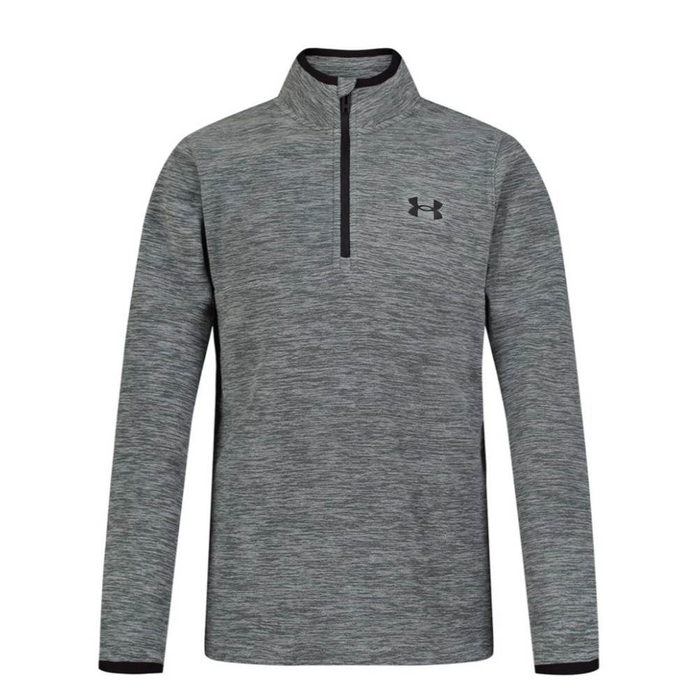 Under Armour Boys Outdoor 1/4 Zip Pullover Fleece Sweater - Picture 1 of 4